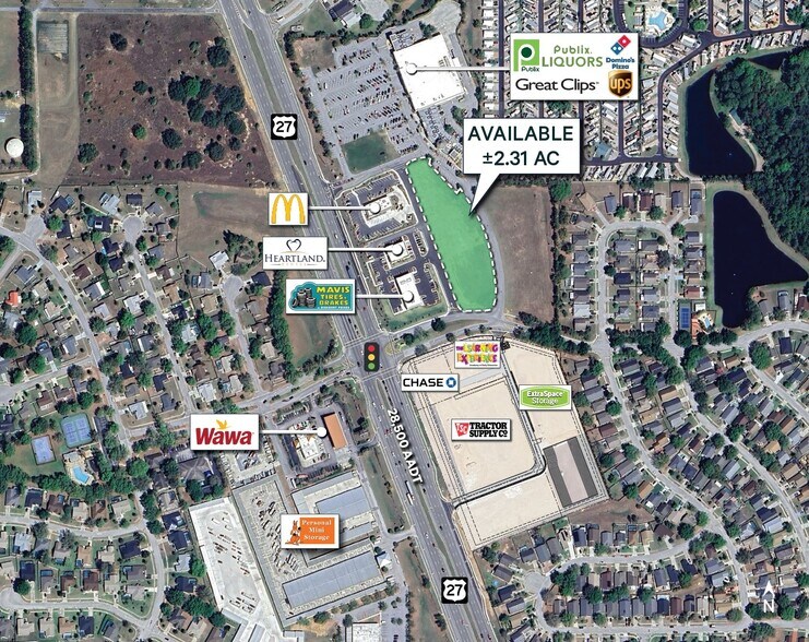 US Hwy 27 & Golden Eagle Blvd, Clermont, FL à vendre - Aérien - Image 1 de 4