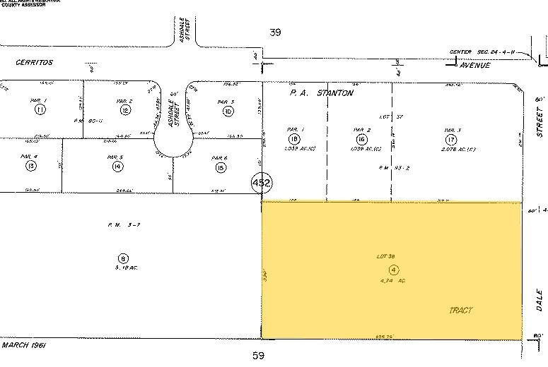 10521-10579 Dale Ave, Stanton, CA à louer - Plan cadastral - Image 2 de 10
