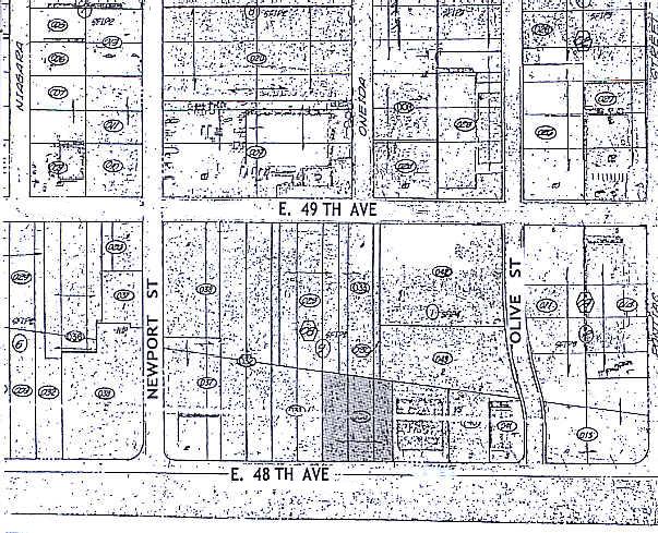 6863-6865 E 48th Ave, Denver, CO à louer - Plan cadastral - Image 2 de 20