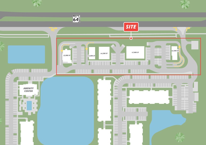 SR 64 & Pope Rd, Bradenton, FL for lease - Site Plan - Image 3 of 3