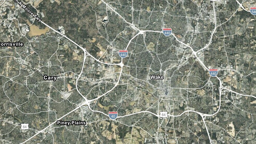 800 N Greenfield Pky, Garner, NC à louer - Aérien - Image 2 de 2