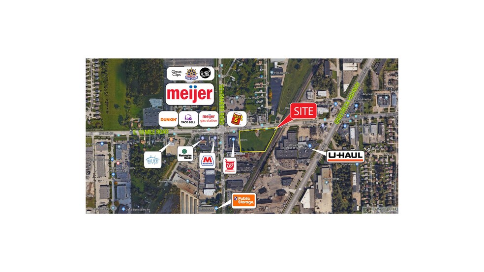 13650 E 10 Mile Rd, Warren, MI à vendre - Photo du bâtiment - Image 1 de 4