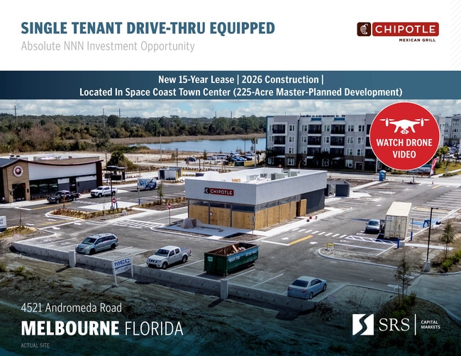 Plus de détails pour 4521 Andromeda Rd, West Melbourne, FL - Commerce de détail à vendre