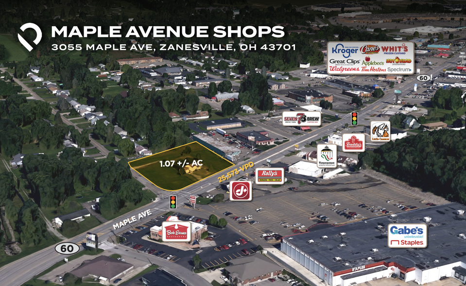 3055 Maple Ave, Zanesville, OH for sale - Primary Photo - Image 1 of 4