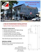 6323-6333 Fairmount Ave, El Cerrito, CA for lease Other- Image 1 of 7