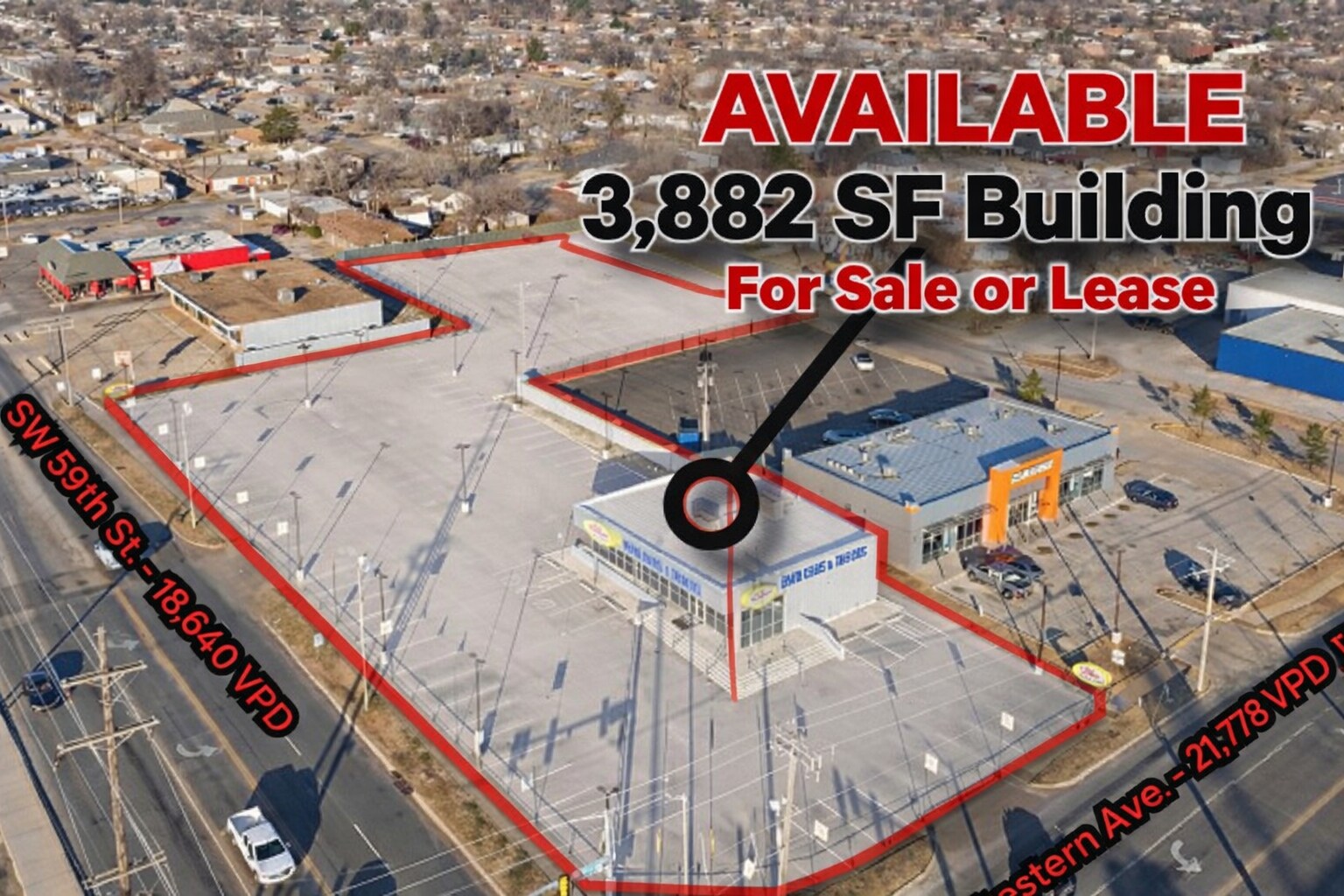 911 SW 59th St, Oklahoma City, OK à vendre Photo principale- Image 1 de 15