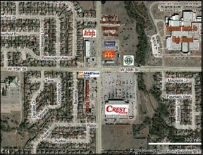 16325 H-N Santa Fe Ave, Edmond, OK - AERIAL  map view - Image1