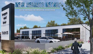 Plus de détails pour 1607 N Shepherd Dr, Houston, TX - Commerce de détail à louer