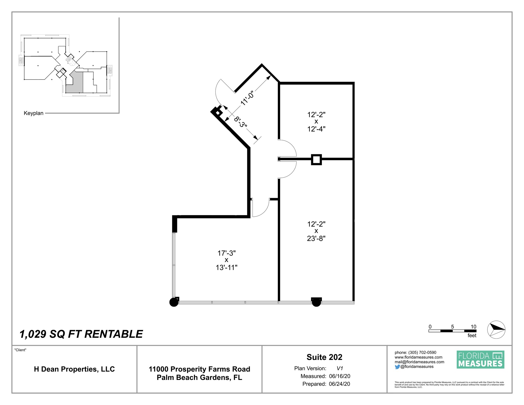 11000 Prosperity Farms Rd, Palm Beach Gardens, FL for lease Site Plan- Image 1 of 1