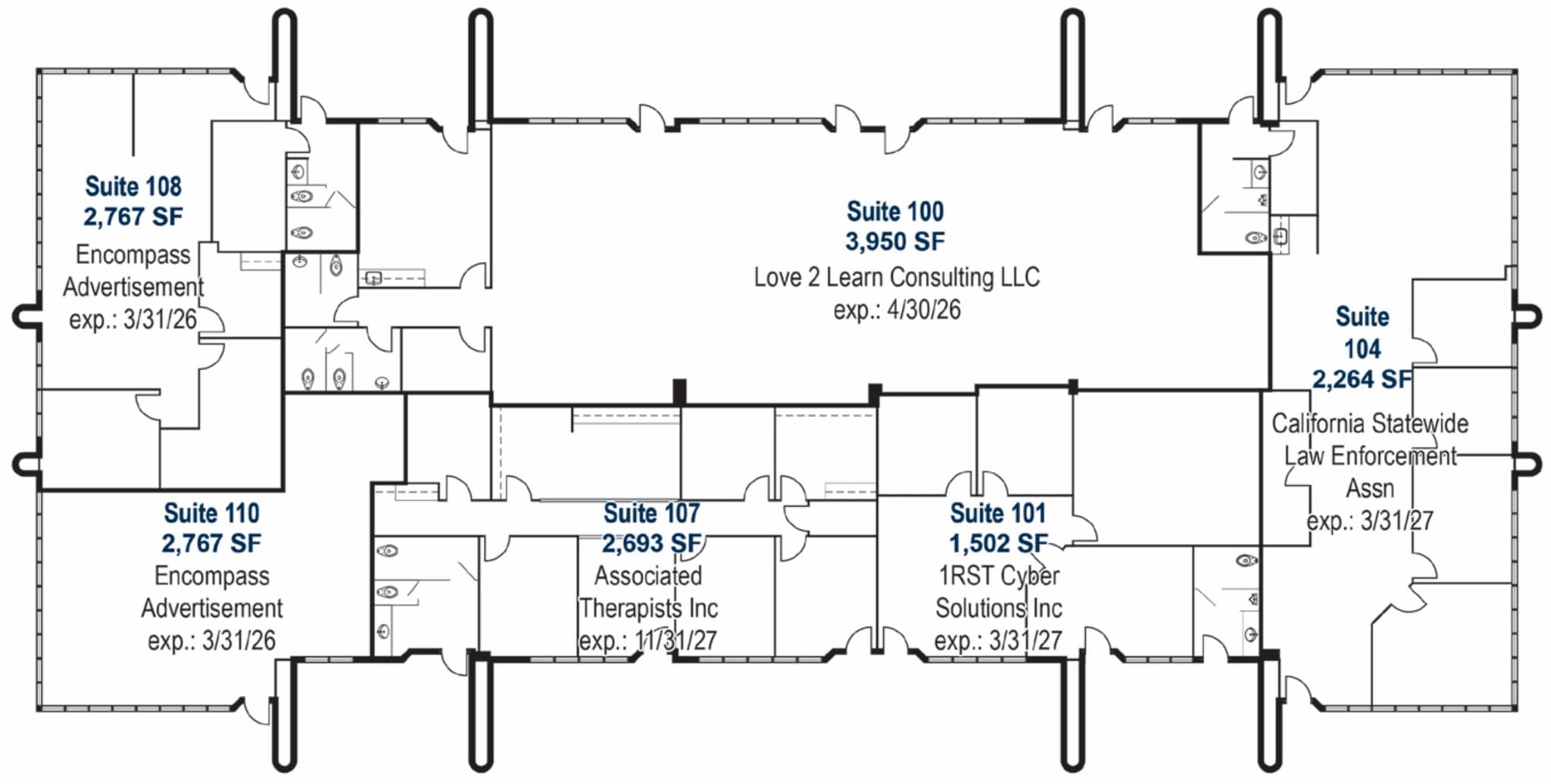 5762 Bolsa Ave, Huntington Beach, CA for lease Floor Plan- Image 1 of 1