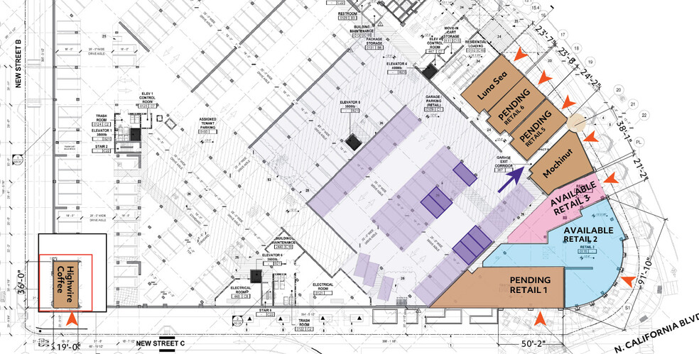 N California Boulevard & Pringle Ave, Walnut Creek, CA à louer - Photo du bâtiment - Image 3 de 9