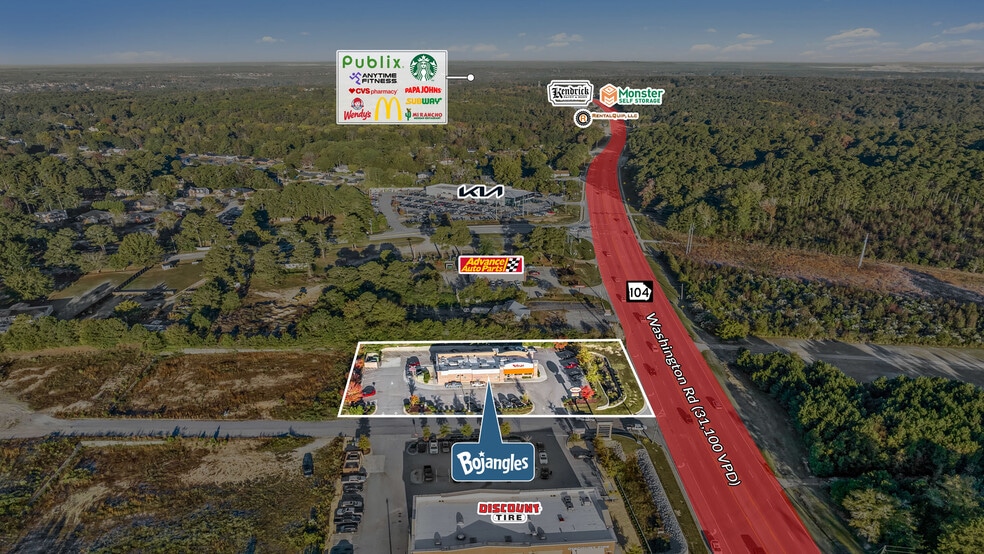 4544 Washington Rd, Evans, GA for sale - Building Photo - Image 3 of 5