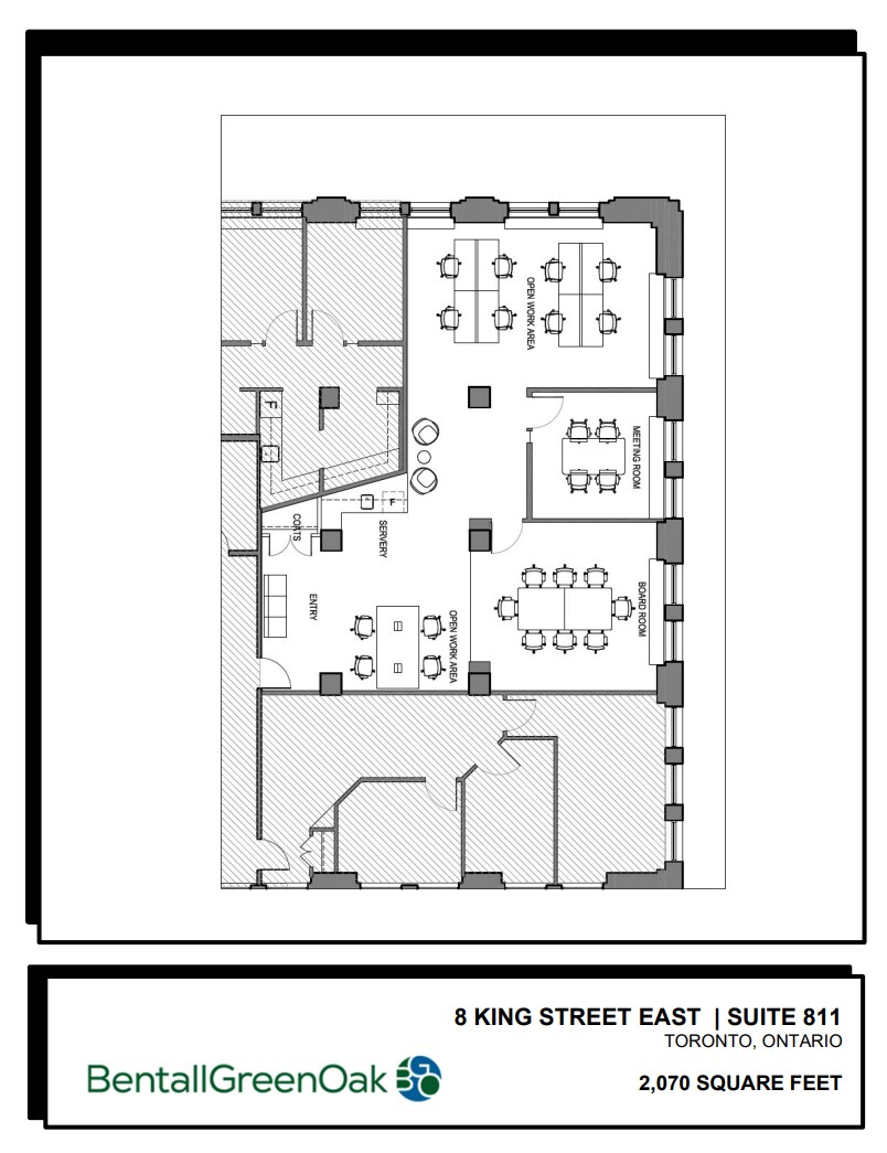 8 King St E, Toronto, ON for lease Floor Plan- Image 1 of 1