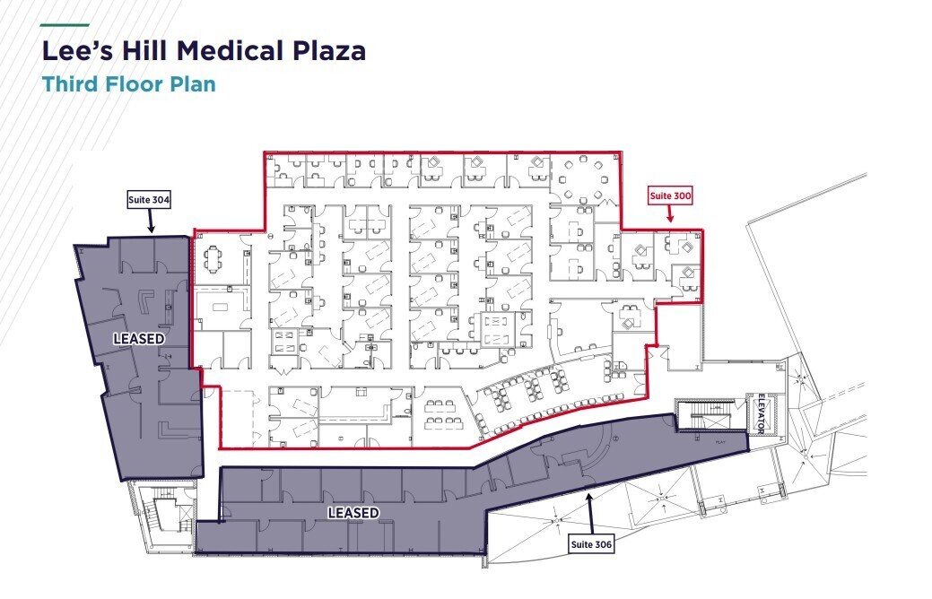 10401 Spotsylvania Ave, Fredericksburg, VA à louer Plan d’étage- Image 1 de 2