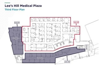 10401 Spotsylvania Ave, Fredericksburg, VA à louer Plan d’étage- Image 1 de 2