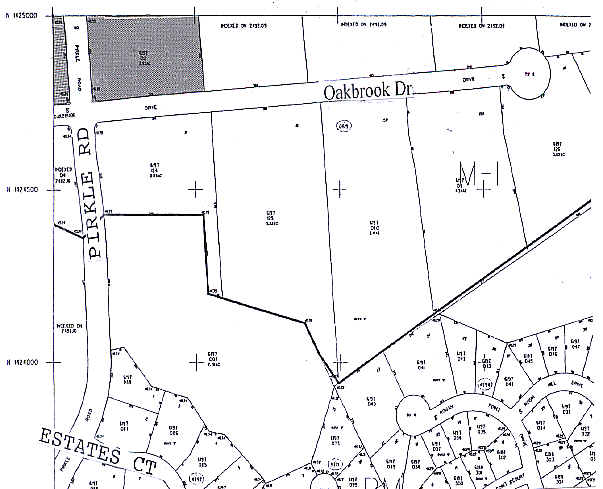 1256 Oakbrook Dr, Norcross, GA for lease - Plat Map - Image 2 of 2