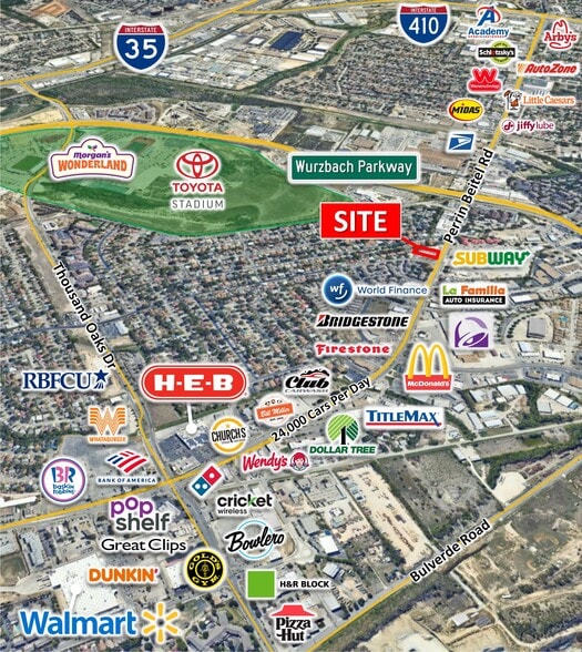 10930 Perrin Beitel Rd, San Antonio, TX for sale - Aerial - Image 3 of 14