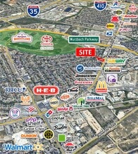 10930 Perrin Beitel Rd, San Antonio, TX - AÉRIEN Vue de la carte - Image1