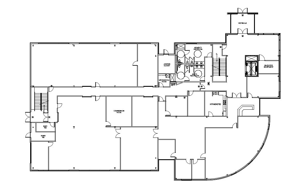 711 E Monument Ave, Dayton, OH for lease Floor Plan- Image 1 of 1