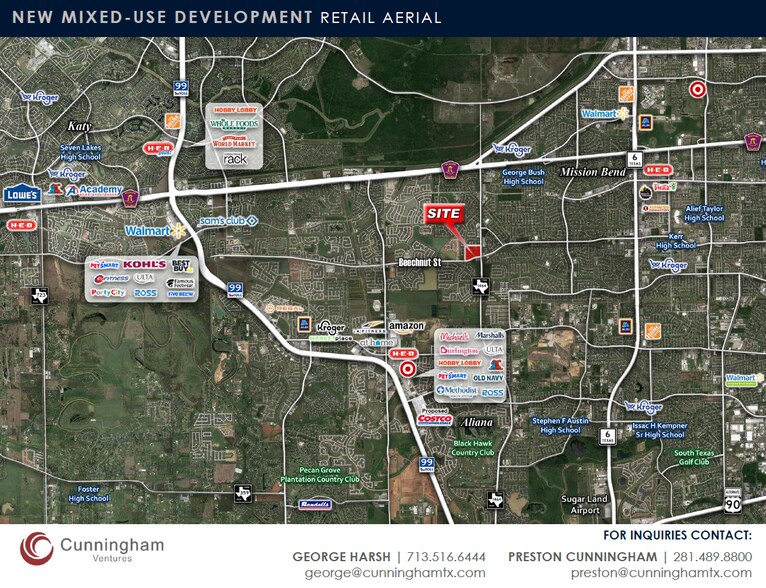 NWC of FM-1464 & Beechnut Rd, Richmond, TX for lease - Building Photo - Image 3 of 12
