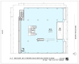 8817 Beverly Blvd, West Hollywood, CA for lease Floor Plan- Image 1 of 1