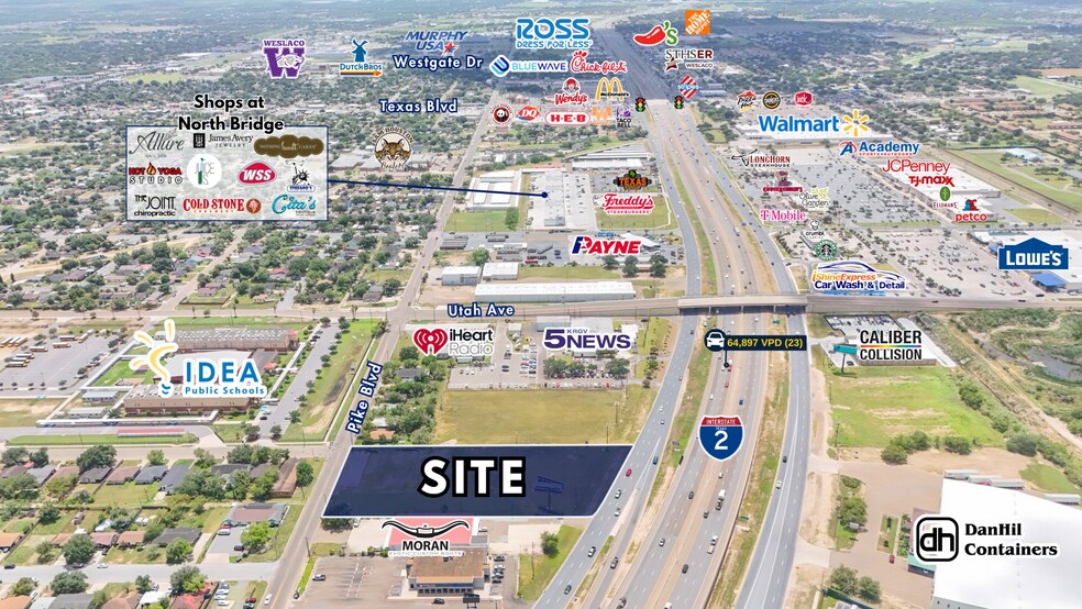 1401 E Pike Blvd, Weslaco, TX for sale - Building Photo - Image 2 of 5