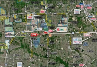 Grand Pkwy & Cypress Rosehill Rd, Tomball, TX - Aerial map view - Image1
