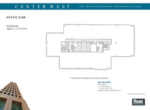 10877 Wilshire Blvd, Los Angeles, CA à louer Plan de site- Image 1 de 1