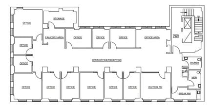 1300 Broadway, Oakland, CA à louer Plan d’étage- Image 1 de 1