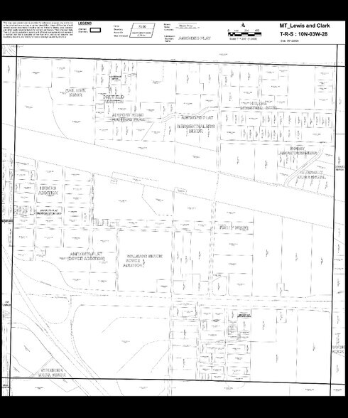 1500 Blaine St, Helena, MT à louer - Plan cadastral - Image 1 de 1