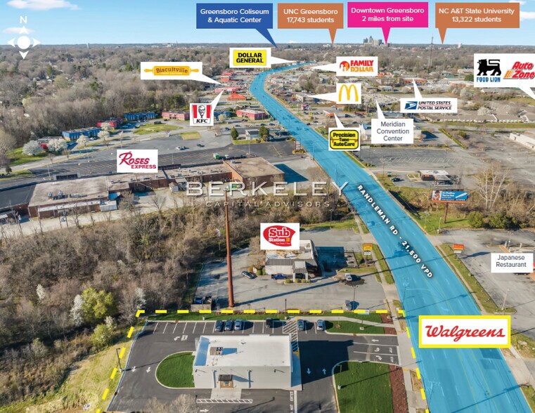 2416 Randleman Rd, Greensboro, NC à vendre - Photo du bâtiment - Image 3 de 8