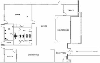 8045 Woodley Ave, Van Nuys, CA for lease Floor Plan- Image 2 of 2