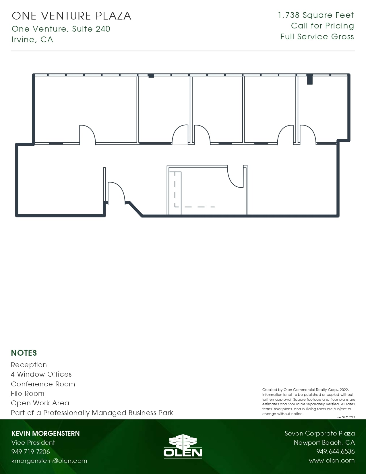 1 Venture, Irvine, CA for lease Floor Plan- Image 1 of 1