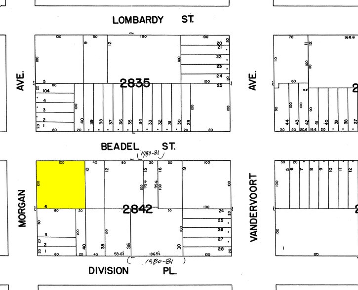 500-508 Morgan Ave, Brooklyn, NY à louer - Plan cadastral - Image 2 de 12