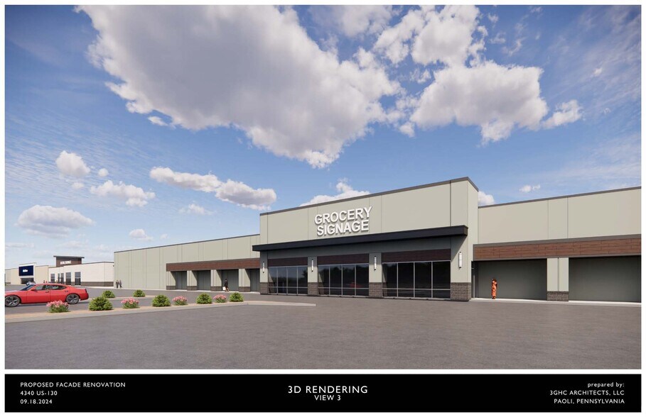 4340 Route 130, Beverly, NJ à louer - Photo du bâtiment - Image 2 de 5