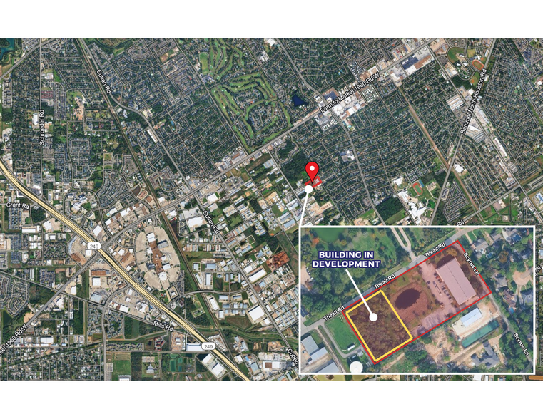 6001 Theall Rd, Houston, TX à louer - Photo du bâtiment - Image 2 de 6