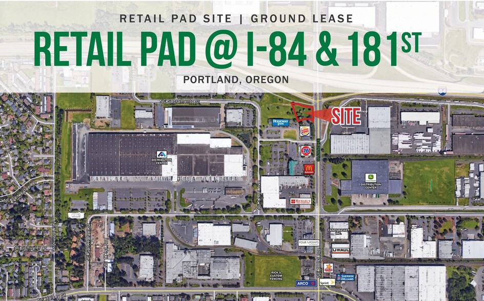 I-84 & 181st Ave, Portland, OR à louer - Photo principale - Image 1 de 1