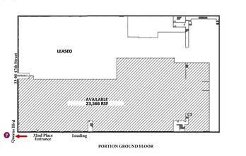 33-00 47th Ave, Long Island City, NY à louer Plan d’étage- Image 1 de 1