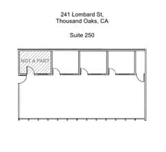 241 Lombard St, Thousand Oaks, CA à louer Plan d’étage- Image 2 de 9