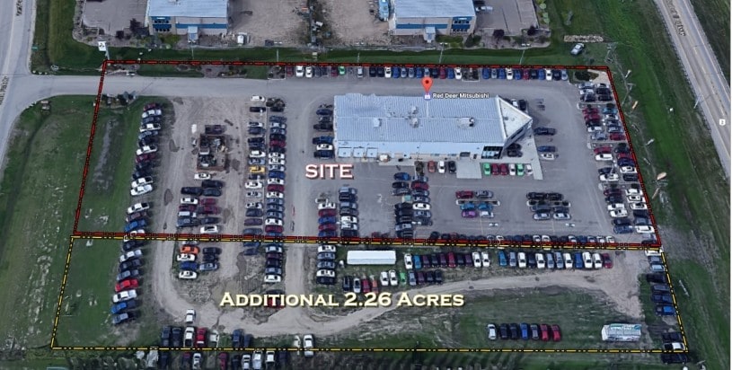 295 Burnt Park Dr, Red Deer County, AB à vendre - Aérien - Image 3 de 11