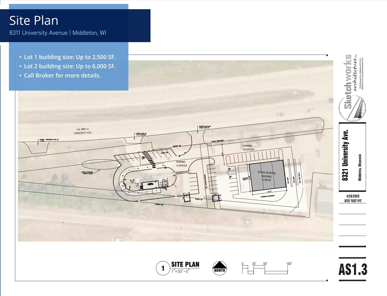 8333 University Ave, Middleton, WI à louer Photo principale- Image 1 de 2