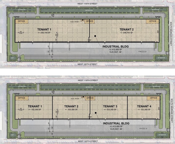 1001 W 119th St, Chicago, IL à louer - Plan d  tage - Image 3 de 3