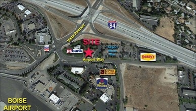 2700 Airport Way, Boise, ID - AERIAL  map view