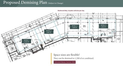16771-16849 Redmond Way, Redmond, WA for lease Floor Plan- Image 1 of 1