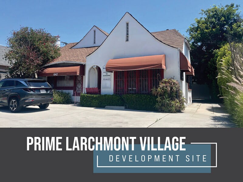 636 N Larchmont Blvd, Los Angeles, CA for sale Primary Photo- Image 1 of 1