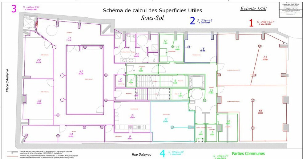 27 Allées Jean Jaurès, Toulouse à louer - Plan d’étage - Image 2 de 12