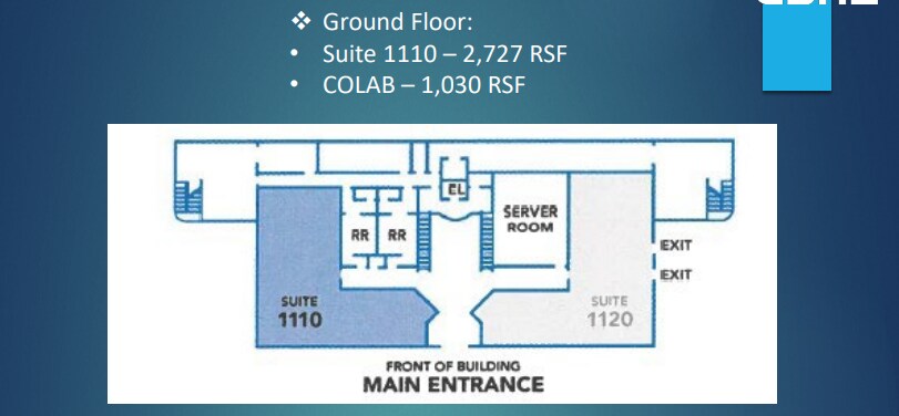 1000 Technology Dr, Fairmont, WV à louer Plan d’étage- Image 1 de 1