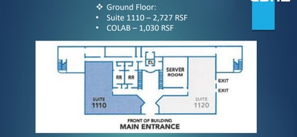 1000 Technology Dr, Fairmont, WV à louer Plan d’étage- Image 1 de 1