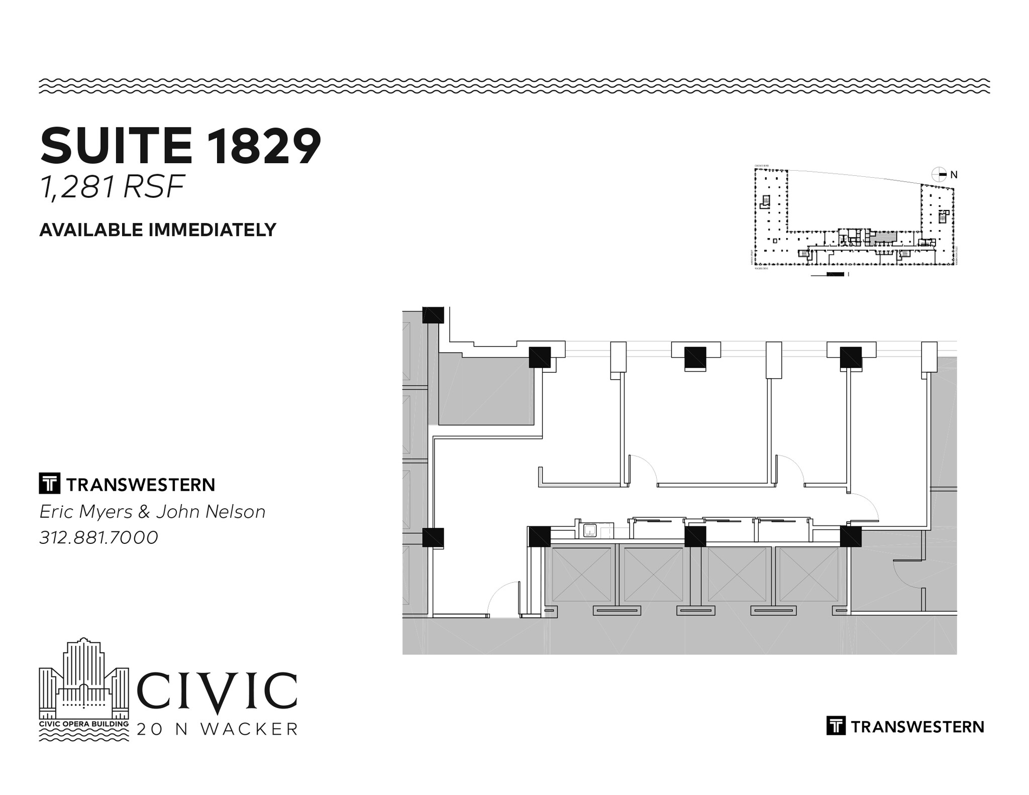 20 N Wacker Dr, Chicago, IL for lease Floor Plan- Image 1 of 1