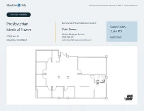 1718 E 4th St, Charlotte, NC for lease Site Plan- Image 2 of 2